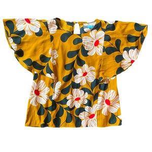 Eva Franco floral blouse